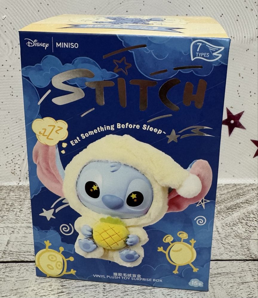 Stitch Стіч Лабубу Labubu Macaron