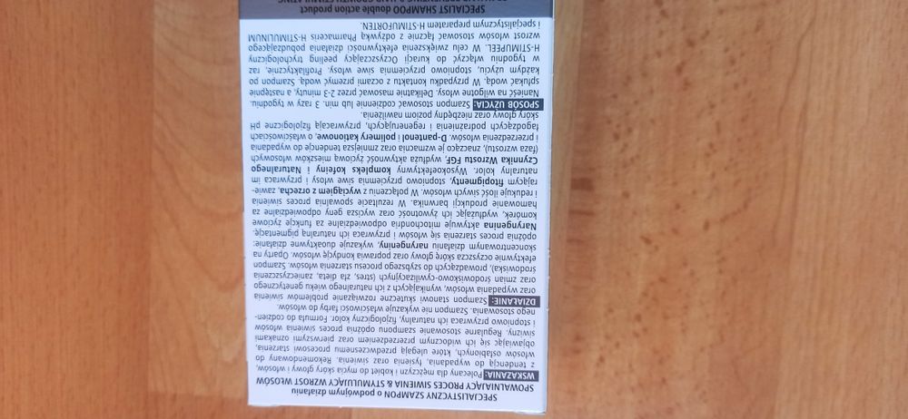 Szampon specjalistyczny o podwójnym działaniu Pharmaceris 250 ml