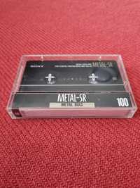 Kaseta metalowa Sony metal-sr 100 nie xr ze zbiorów prawie piękna