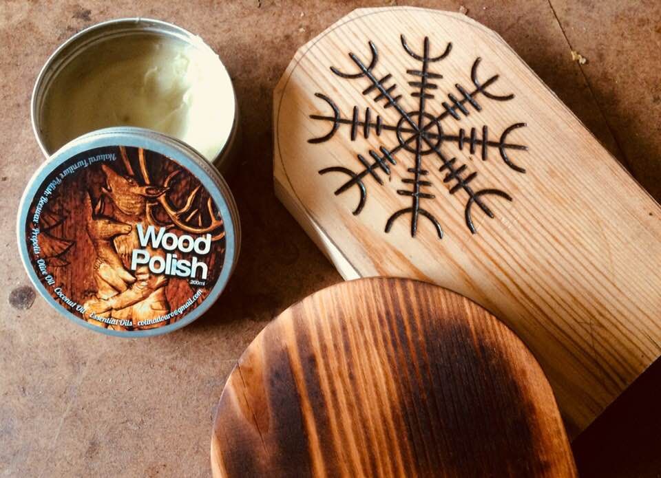 Creme para Madeiras – Cera de abelha - Wood Polish – The Hungry Deer