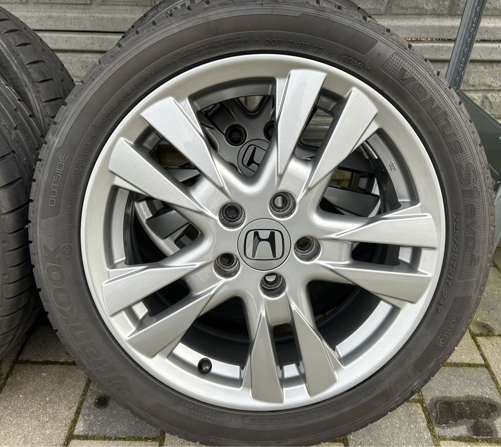 Oryginalne felgi Honda Civic Accord 5x114.3 225/45R17