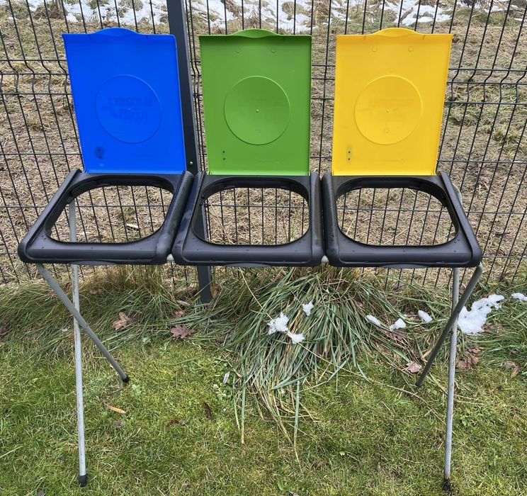 Stojak na worki do segregacji