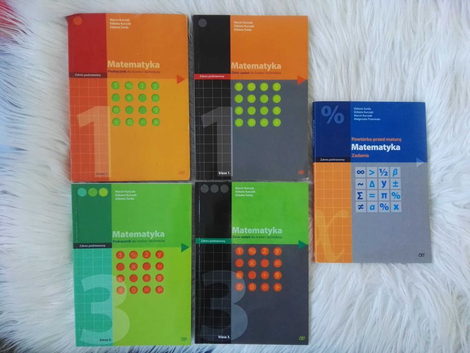 Matematyka. Podręczniki + zbiory zadań