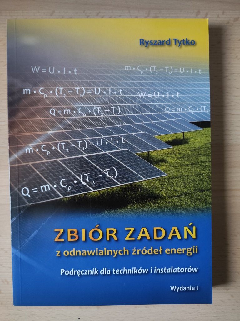 Zbiór zadań z odnawialnych źródeł energii