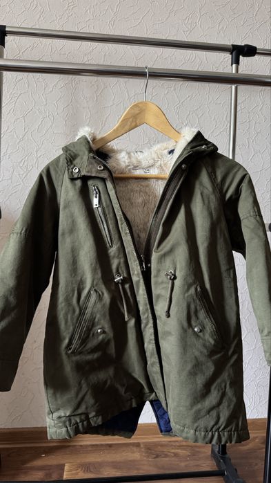 Зимова куртка / парка Zara Kids, розмір 134 см  на дівчинку