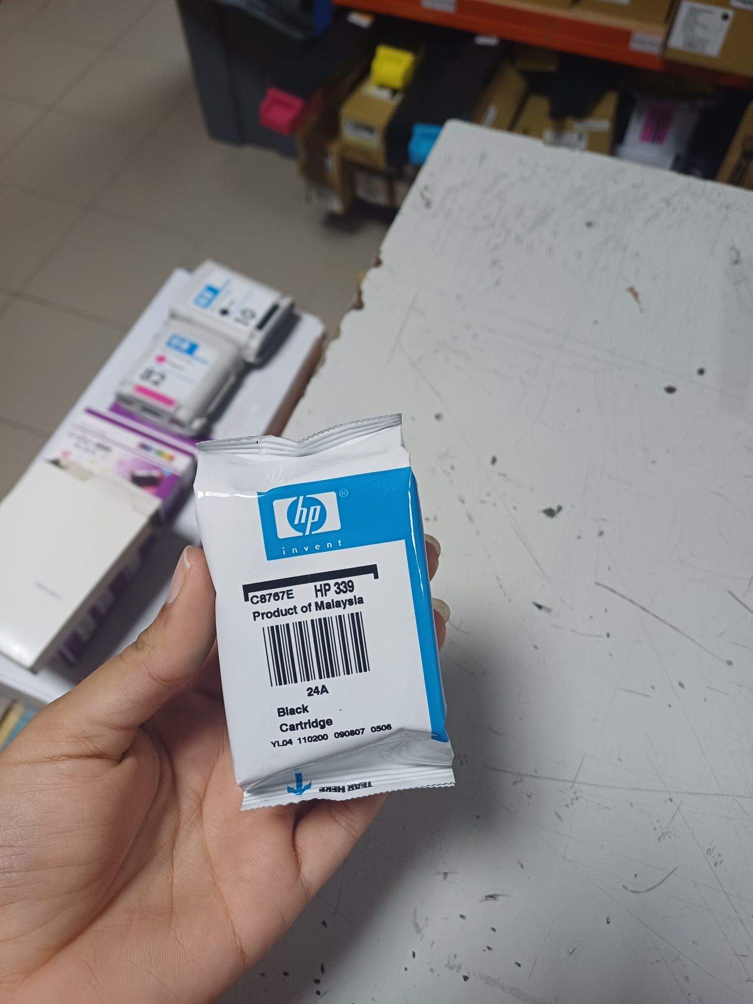Tinteiro HP Black 339 - 24A original