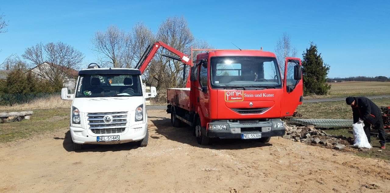 Usługi transportowe z wysięgnikiem hds