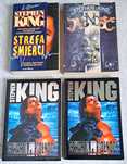Stephen King Czwarta po północy 2 tomy + Jasność + Strefa śmierci