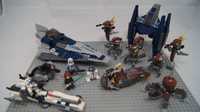 Lego Star Wars 501 legion clone vs droid droideka anakin starfighter