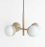Nowa lampa H&M home khaki minimalistyczna nowoczesna