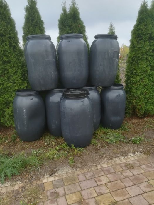 Beczki plastikowe 200 beczka plastikowa deszczówka 220lit