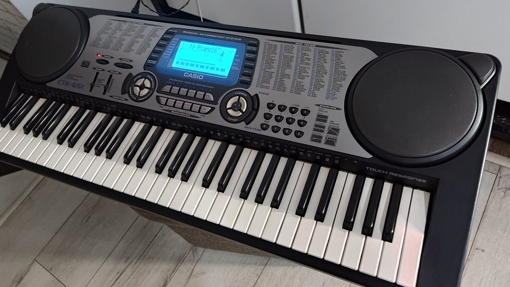 Keyboard organy casio ctk-651 ctk651