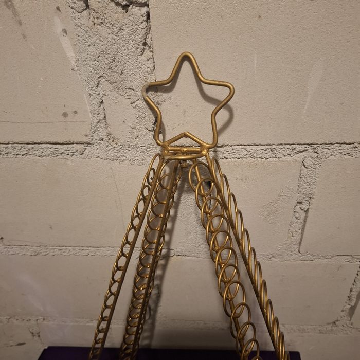 Stojak świąteczny na kształt choinki