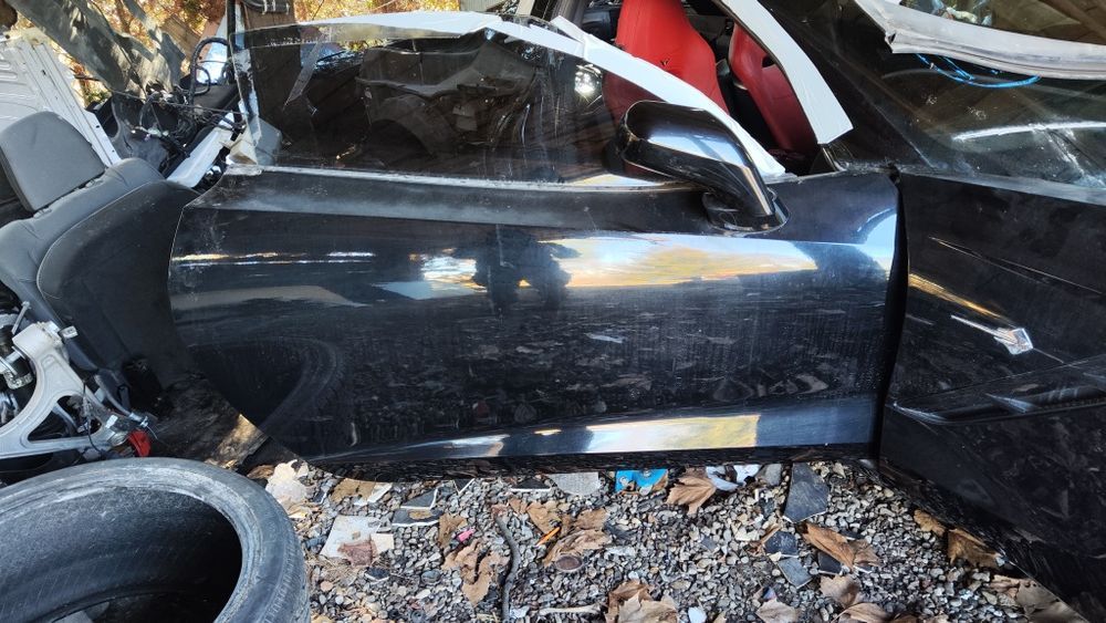 Corvette C7 drzwi prawe lewe czarne