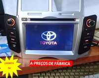 Auto-rádio 2 din android 12 p/ Toyota Yaris 2005 a 2011