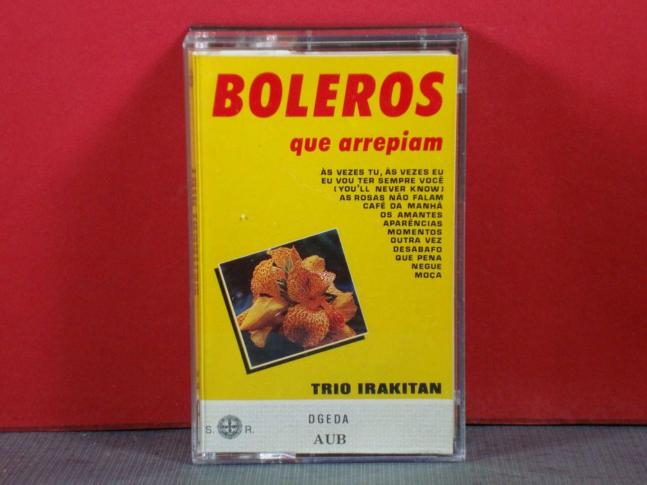 Trio Irakitan ‎– Boleros Que Arrepiam / Cassete / Mint
