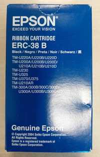 Taśma barwiąca do drukarek igłowych EPSON ERC-38 B czarna
