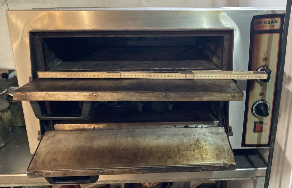 Piec do pizzy 2 komory 50/50 cm