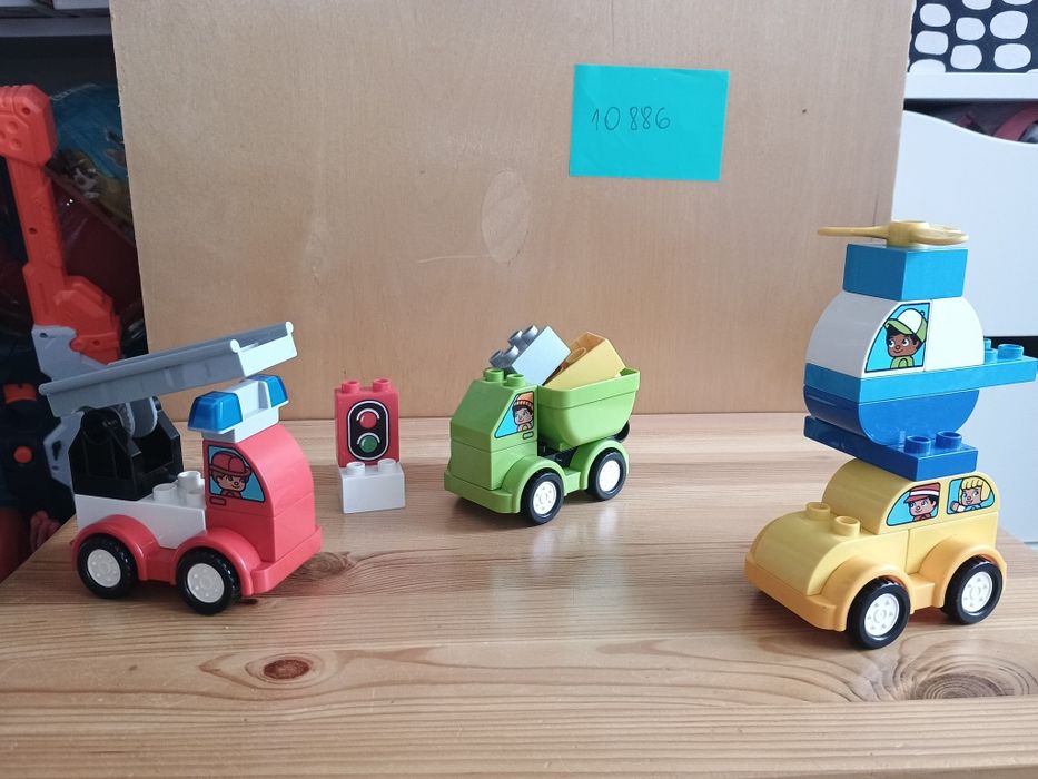 LEGO Duplo zestaw 10886 moje pierwsze samochodziki