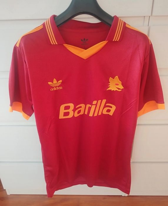 Camisola Retro AS Roma re edição 1993