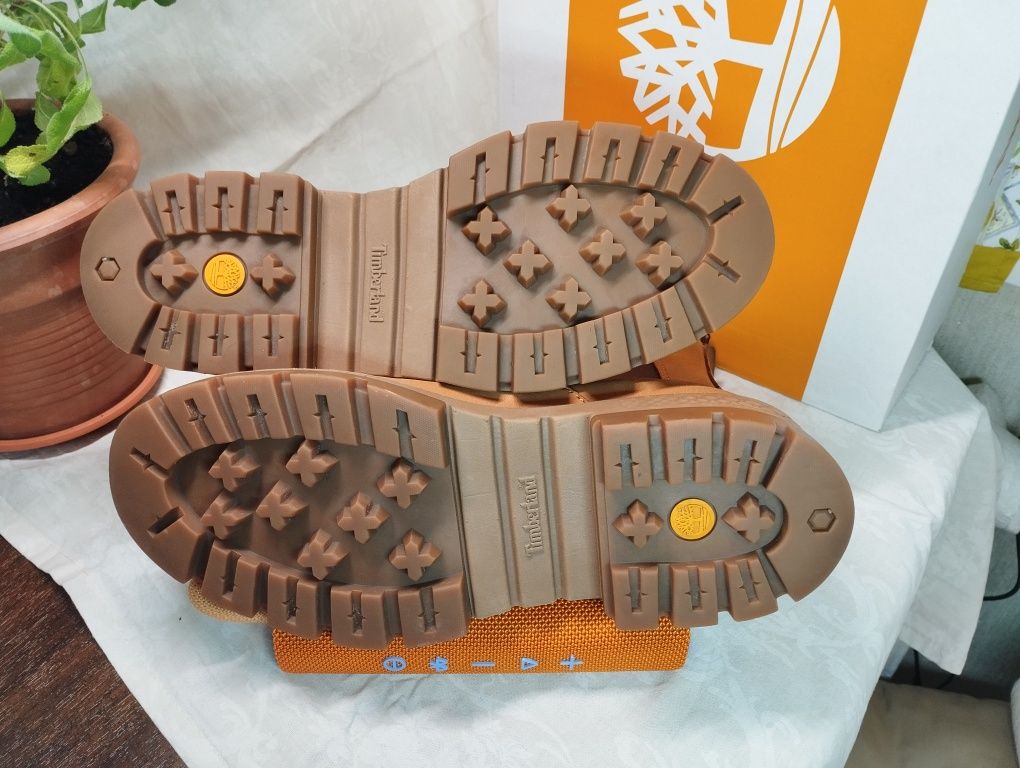 Черевики жіночі Челсі Timberland 24,5 cm демі коричневі, руді, койот