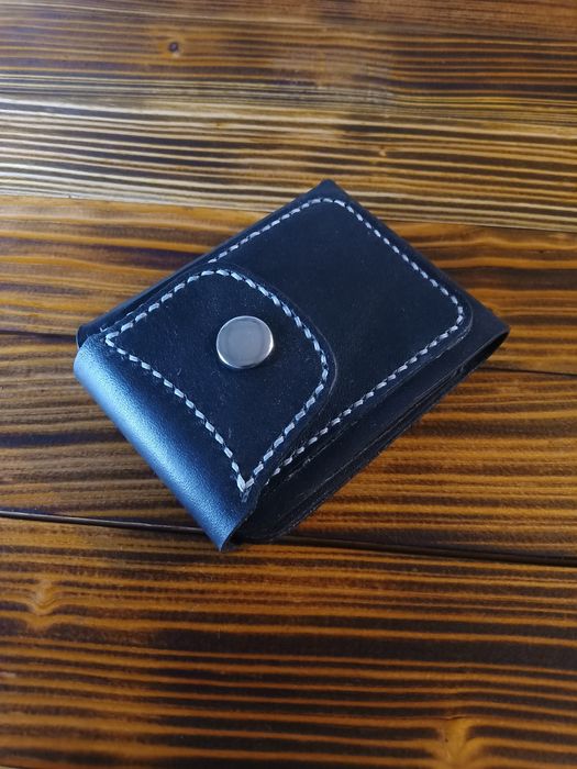 Чоловічий шкіряний гаманець ручної роботи