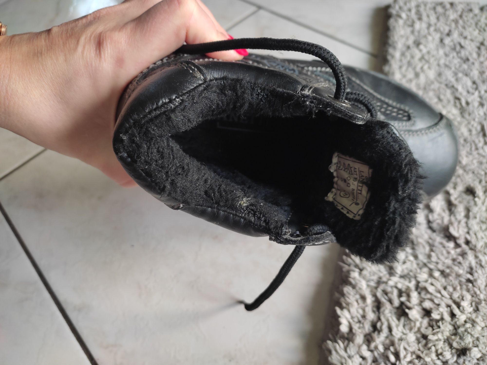 Buty zimowe chłopięce