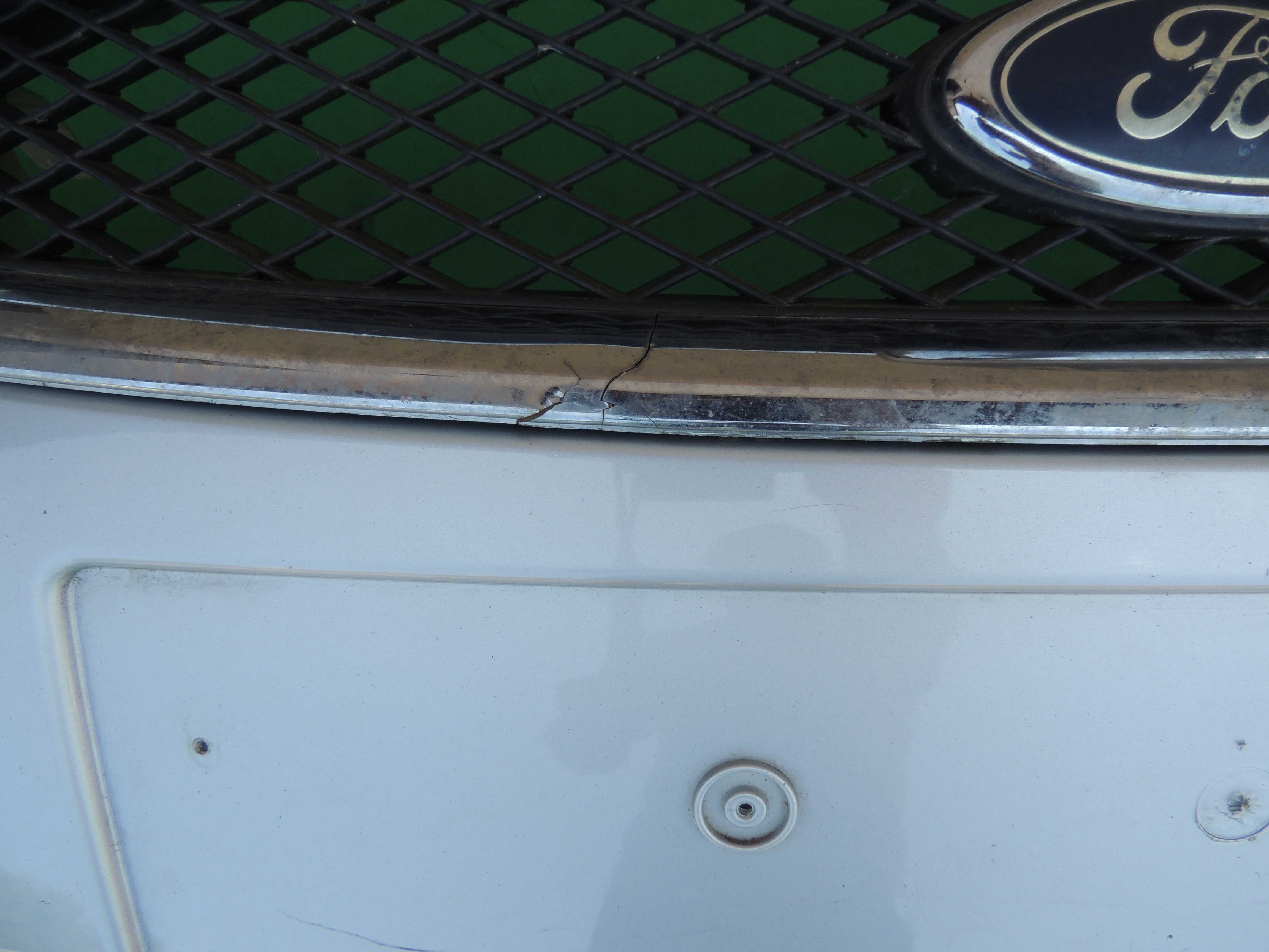 Zderzak przód przedni Ford Focus 2 II MK2 04,05,06,07,08 SREBRNY 03