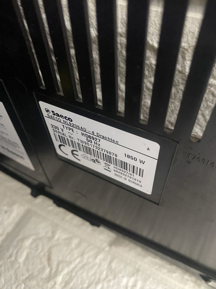 Кавомашина Saeco Pico Baristo HD 8927