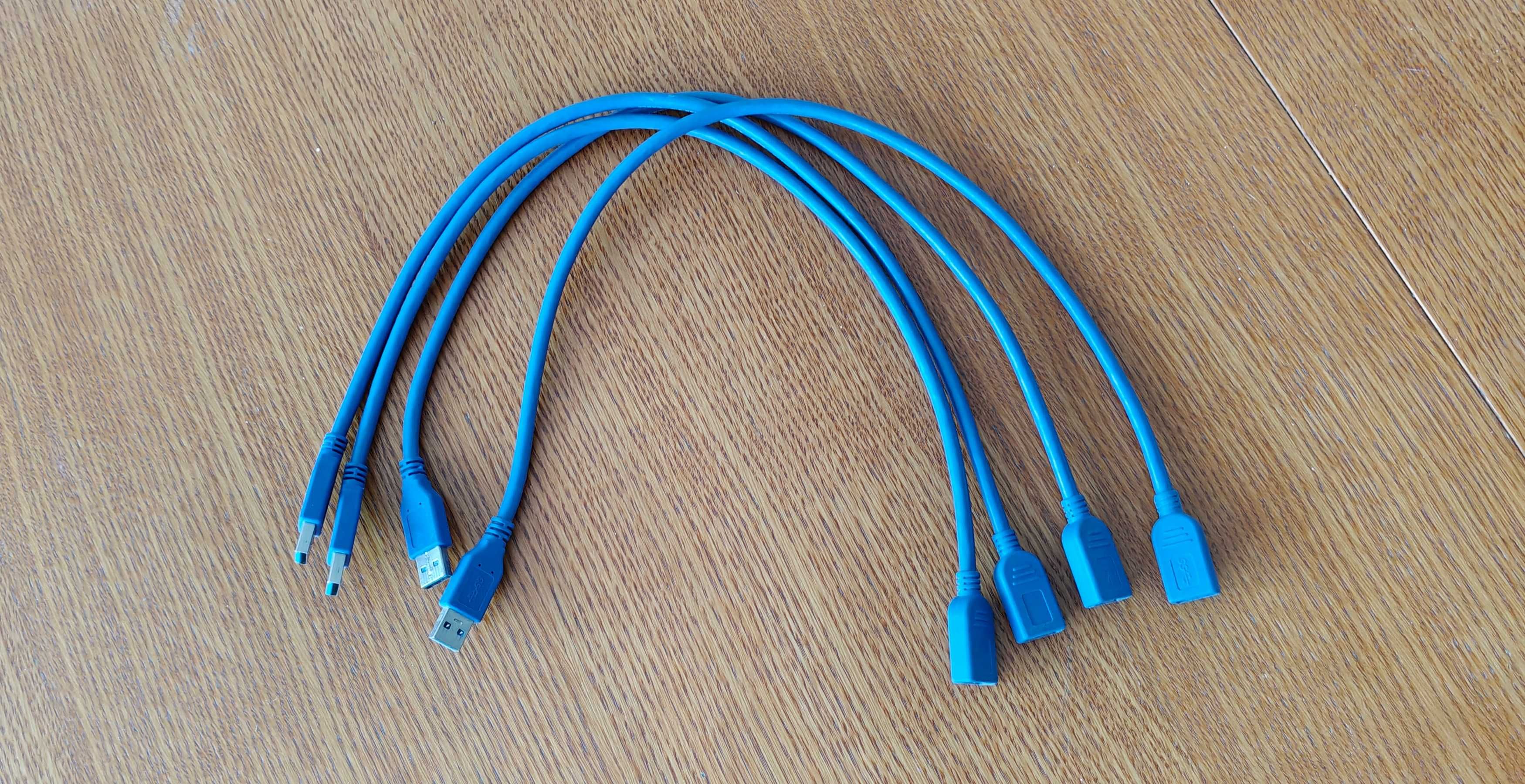 Kabel USB 3.0-A M-Ż męsko-żeński 0,5m Delock
