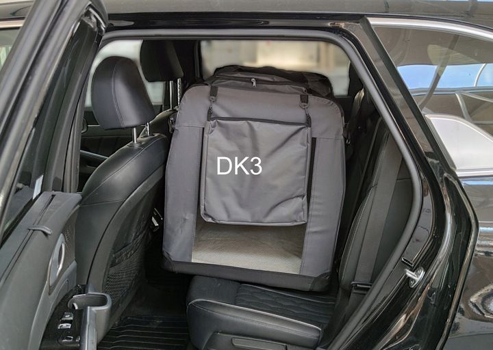 Transporter Dla Psa Kota Torba Transportowa Kojec Dk3-07 Szary
