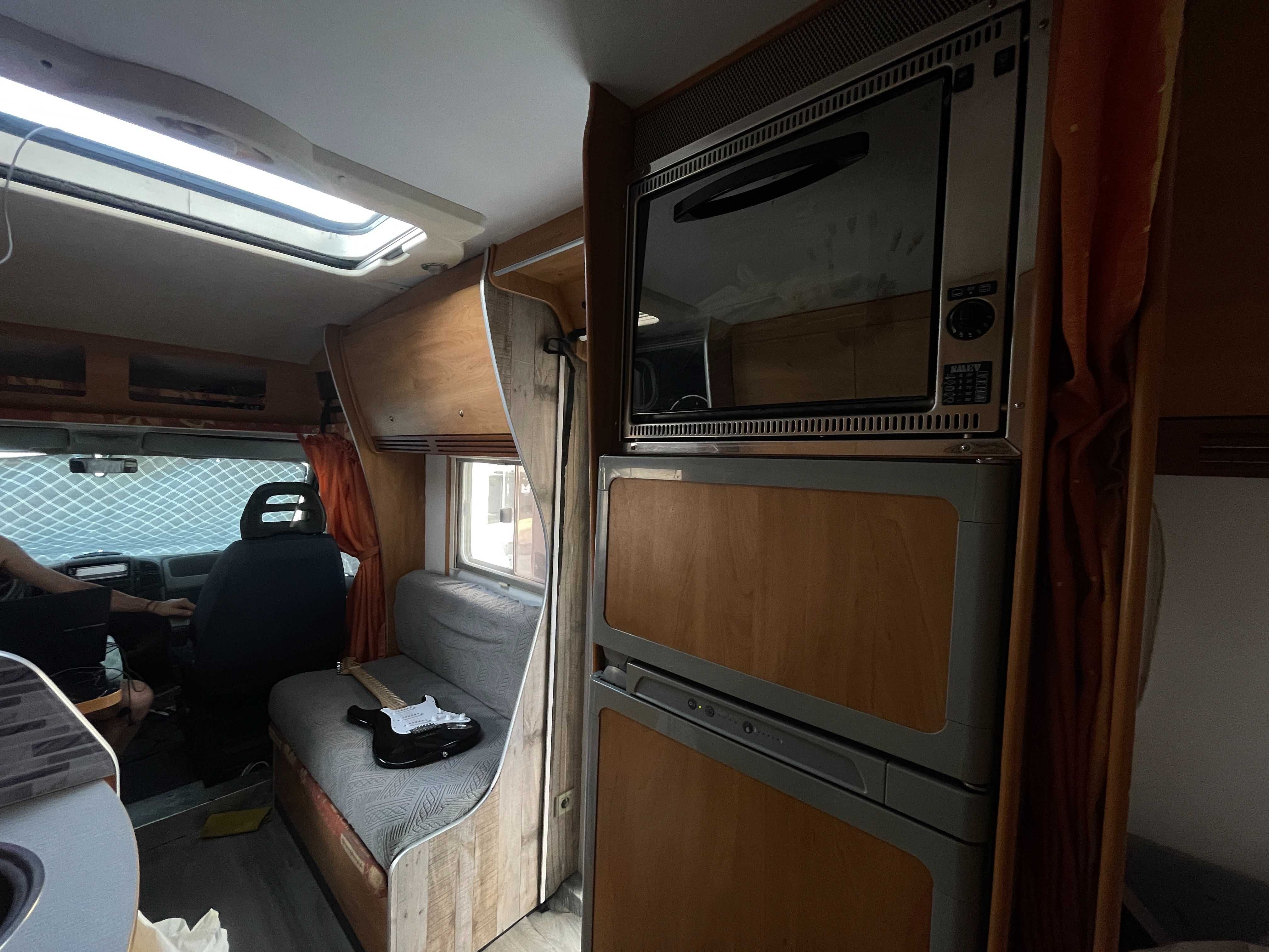 Linda Autocaravana Eriba Hymer 2004 – Fiat Ducato 2.8 Diesel