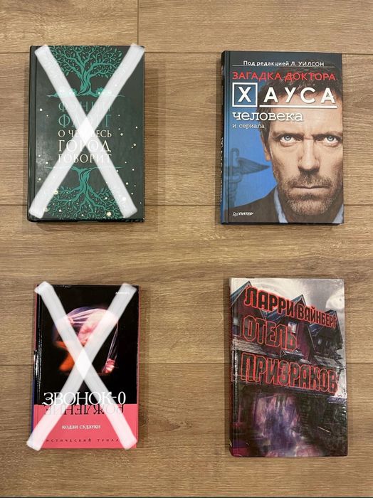 Книга Отель призраков, Загадка доктора Хауса человека и сериала