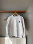 ADER error × Maison Kitsuné / Білий світшот / оригінал / unisex