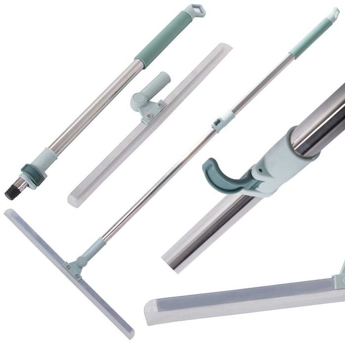 ŚCIĄGACZKA do Wody GUMOWA 50cm z Trzonkiem REGULOWANA do Podłóg Fug