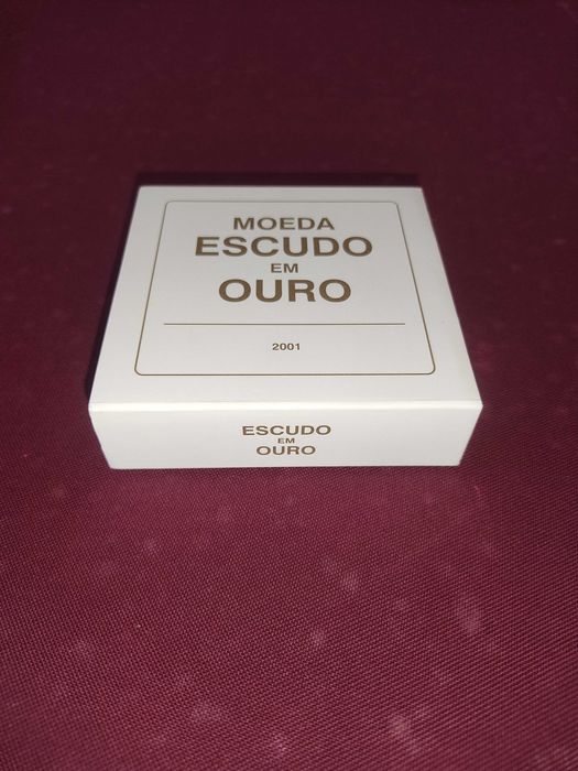 Moeda em Ouro "Flor de Cunho" 1 escudo - Edição Limitada
