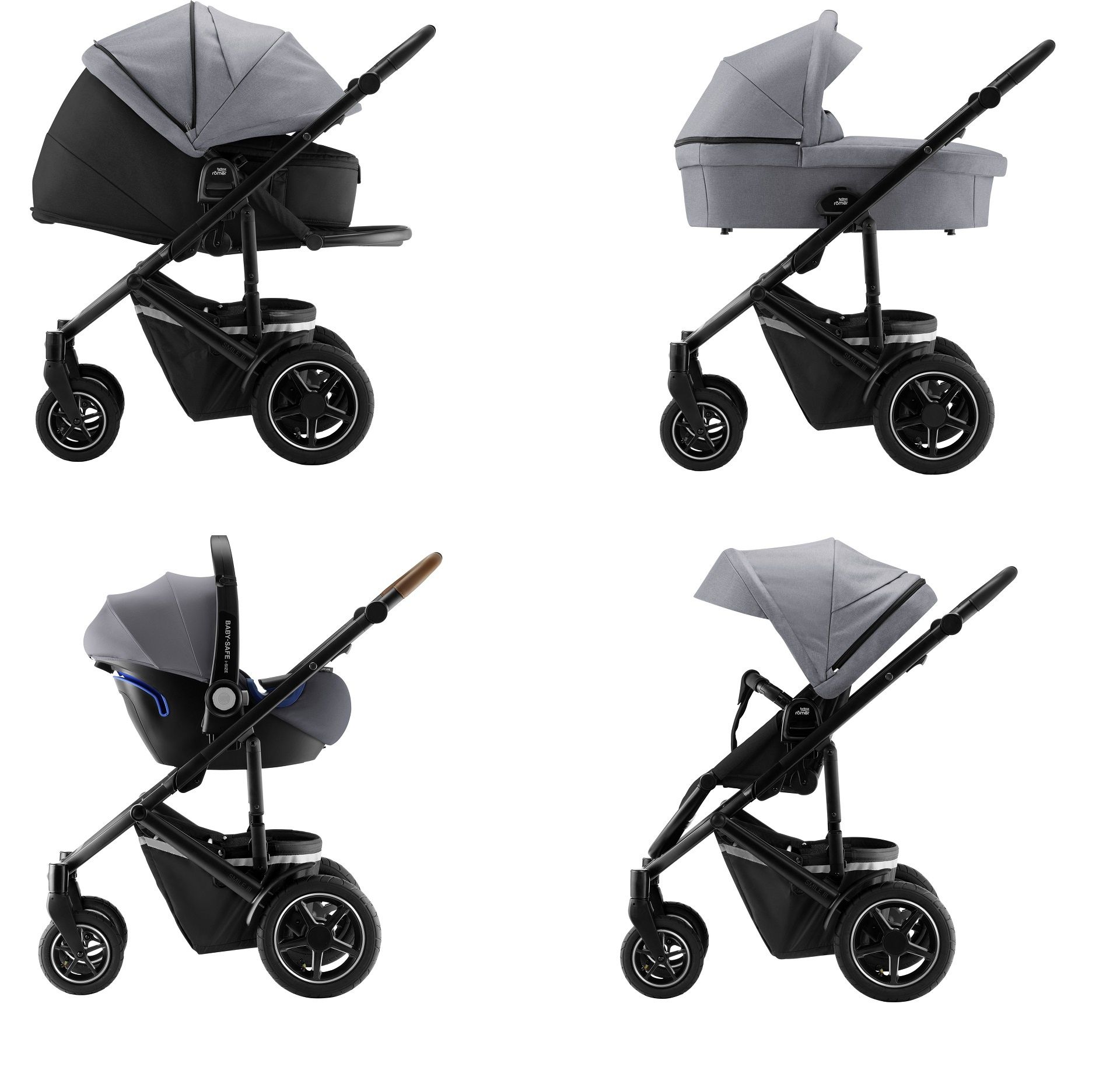 NOWY! Britax Romer Smile 3 świetny wózek z dużą amortyzacją! 2w1, 3w1