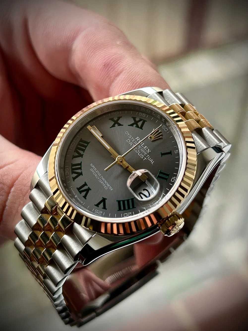 Rolex Datejust 36, 126233, “Wimbledon”, Full Set