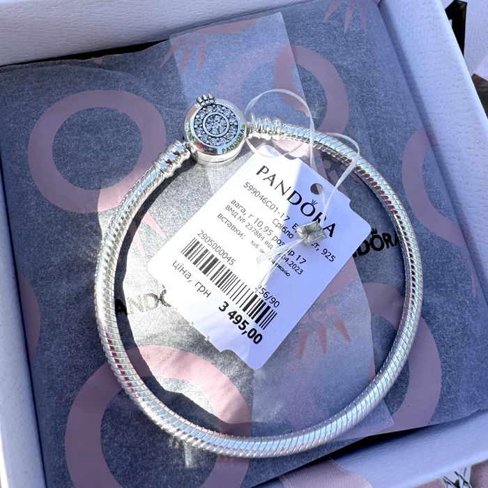Браслет Пандора, Pandora оригінал, новий браслет пандора прикраса