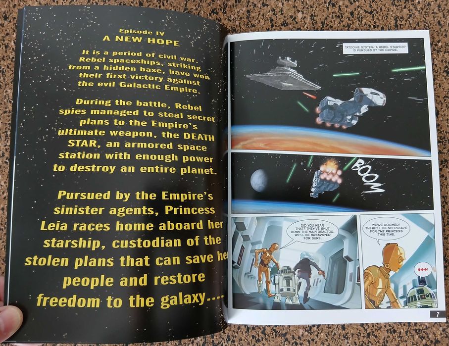 A New Hope - graphic novel adaptation (Star Wars Episode 4)