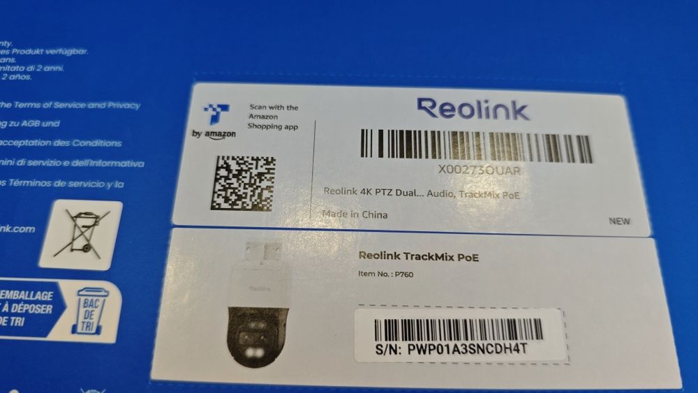 Kamera obrotowa Reolink P760 Poe 4k PTZ dual audio