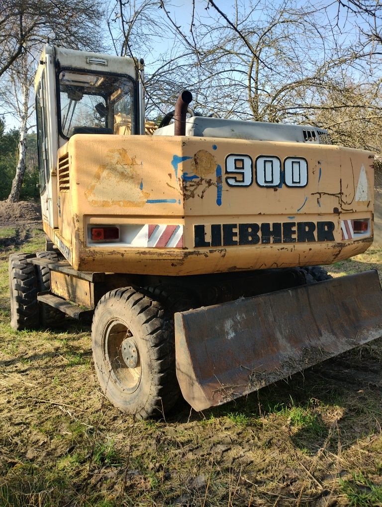 Koparka kołowa liebherr