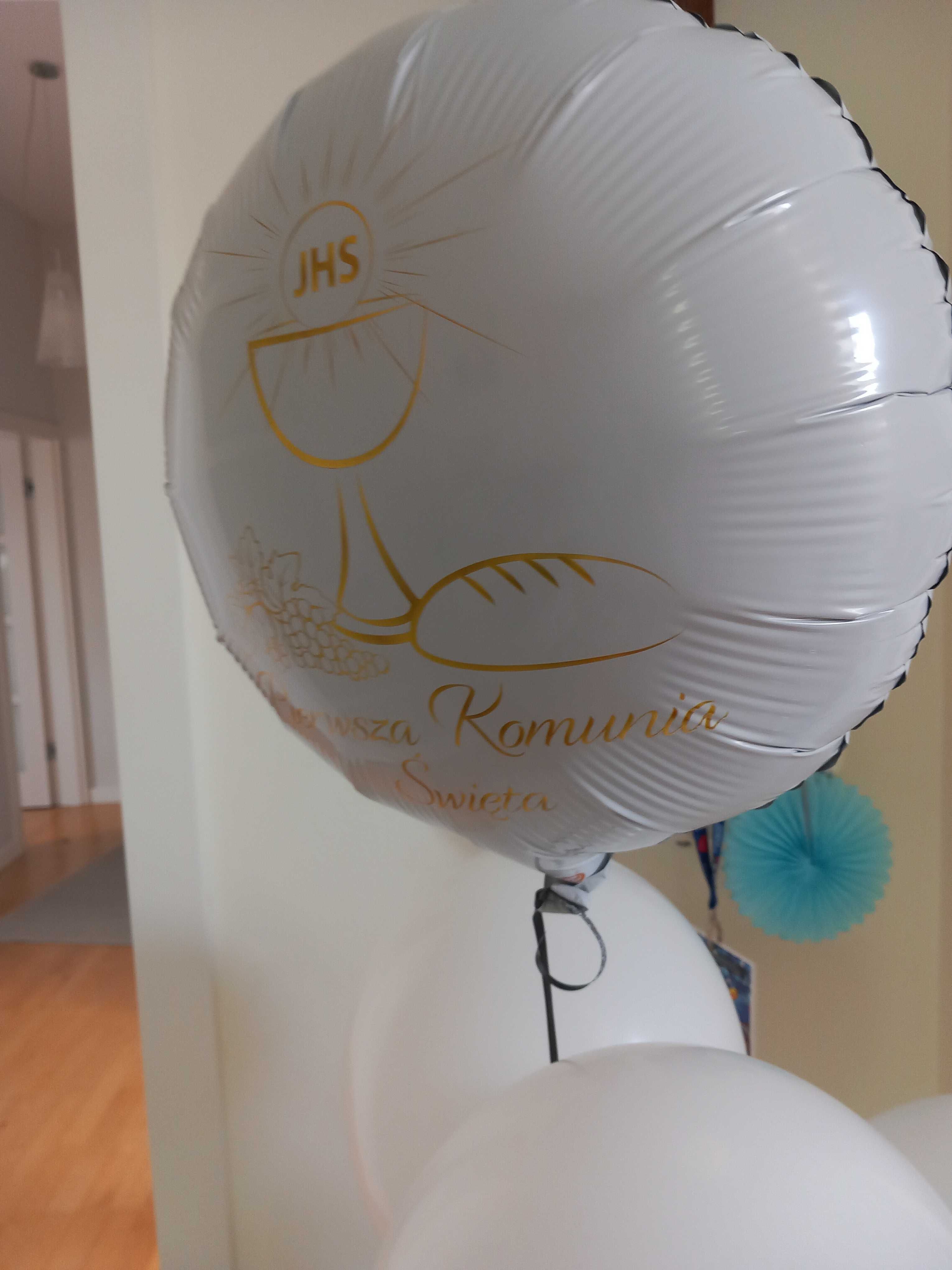 Balony + stojak I Komunia Święta