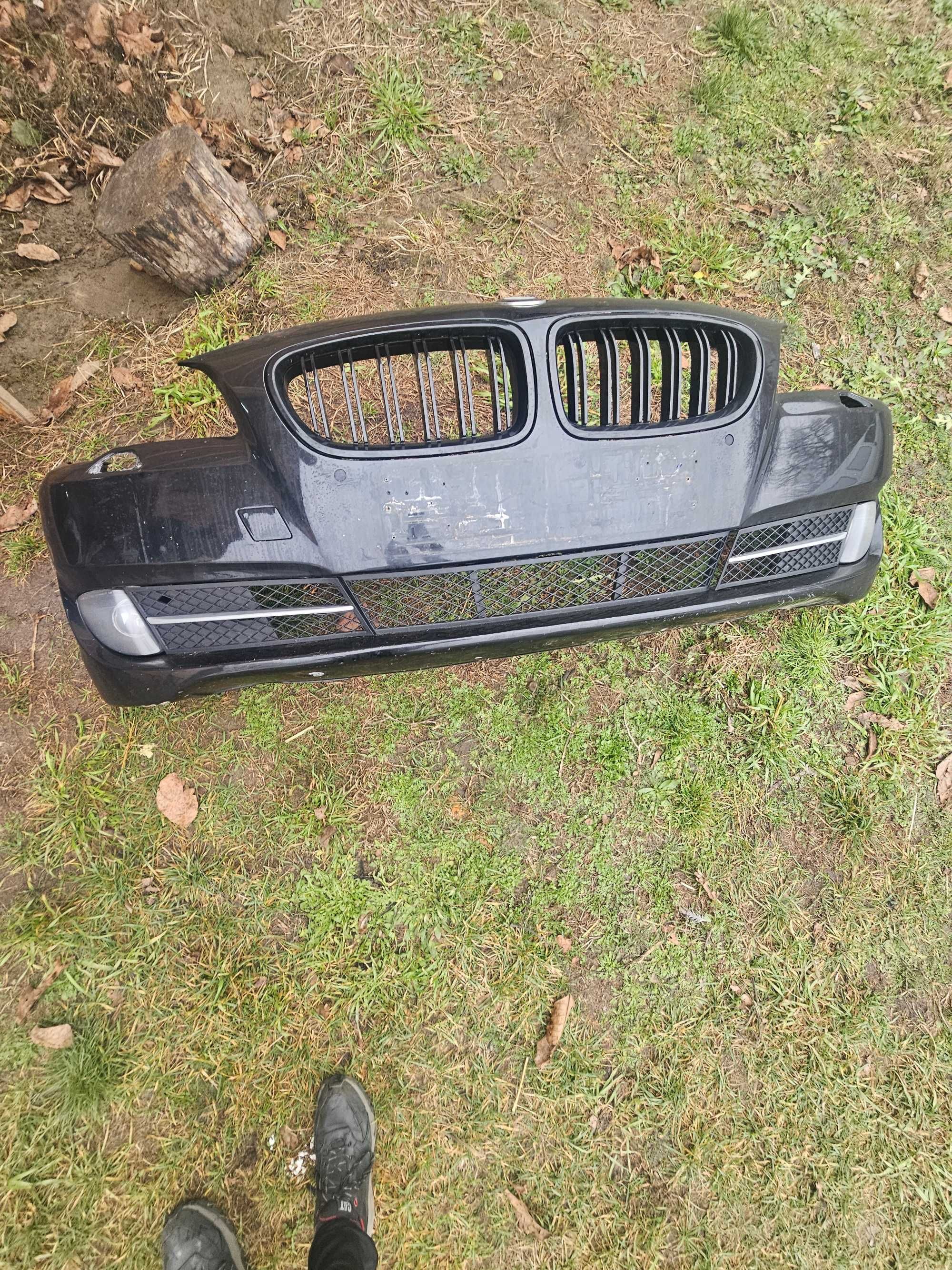 Zderzak Przód Przedni Kompletny BMW F10 F11 475 Black Sapphire Części