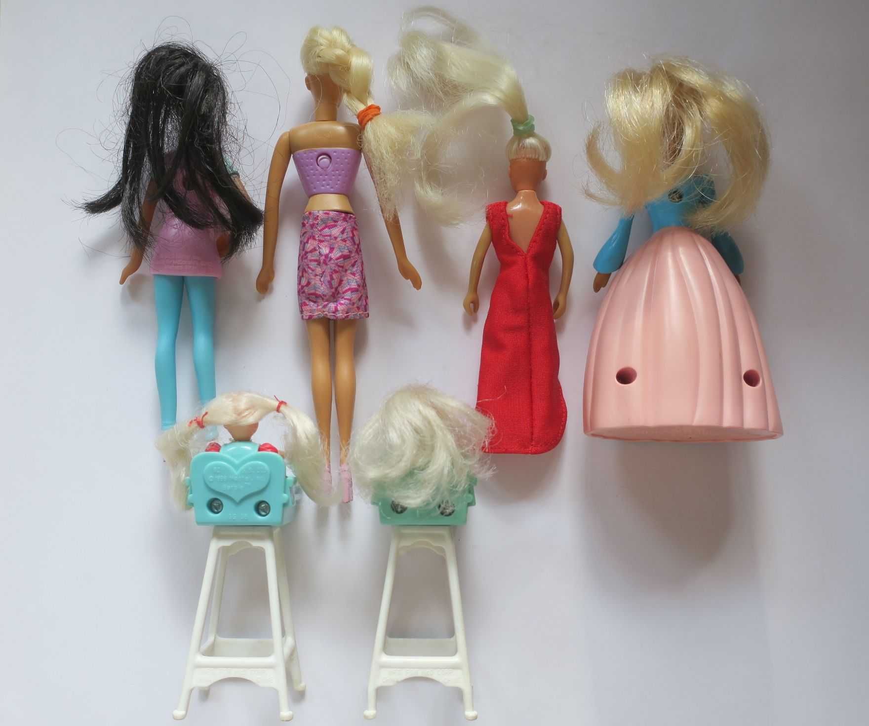 Zestaw 6 szt Vintage laleczka Mini Barbie Mattel