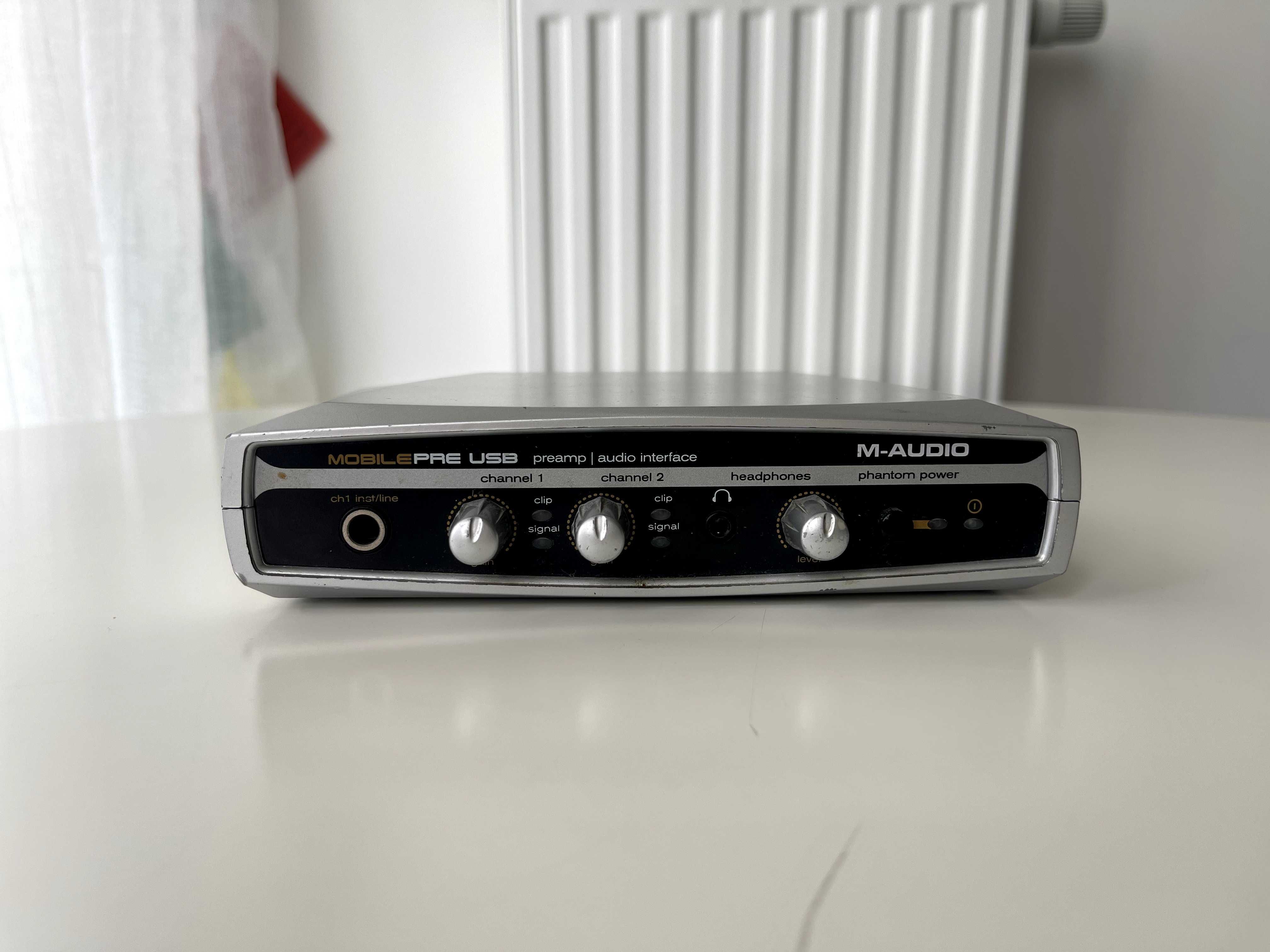 M-Audio Mobile Pre USB audio interfejs