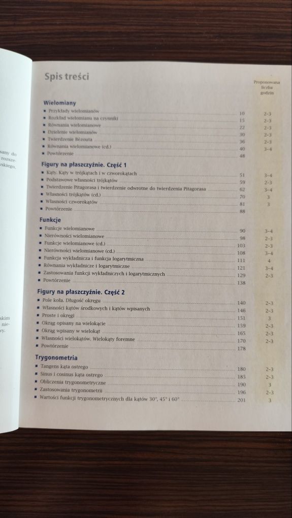 Matematyka z plusem, podręcznik do klasy 2 liceum i technikum, rozszer