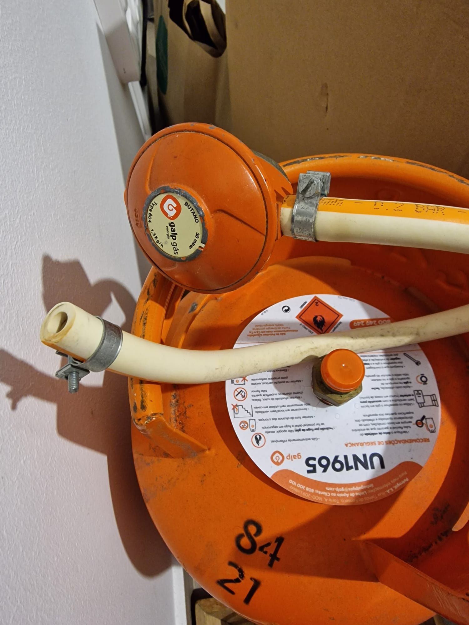 Fogão Teka com bilha incluida