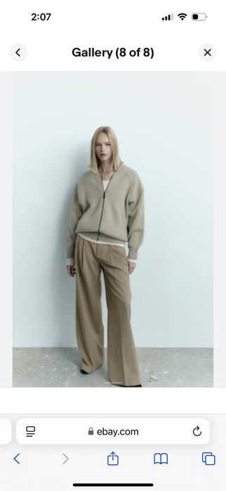 Кардиган, оливкового кольору, бомбер Zara новий з бірками