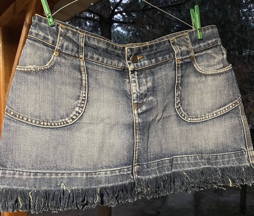 Юбка джинсова спідниця L-XL